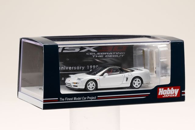 HJ642006RAW Hobby JAPAN 1:64 Honda NSX NA1 TypeR 1992 Championship White Engine Display