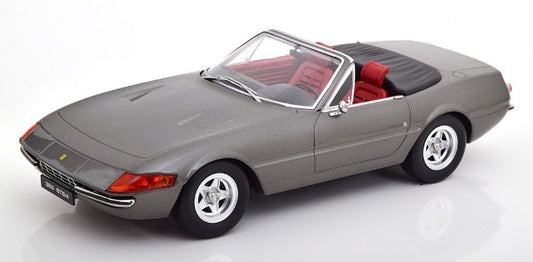 KKDC180622 KK scale 1:18 Ferrari 365 GTS Daytona Spider Serie 2 1971 Gray Metallic