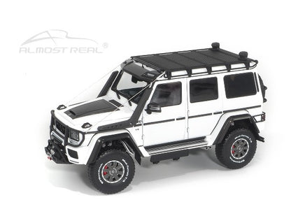 AL860305 Almost Real 1:18 Mercedes Benz Brabus 550 Adventure G-Class 2017 White