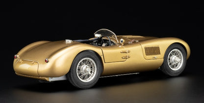 M-214 CMC 1:18 Jaguar C-type Limited Golden Edition model car