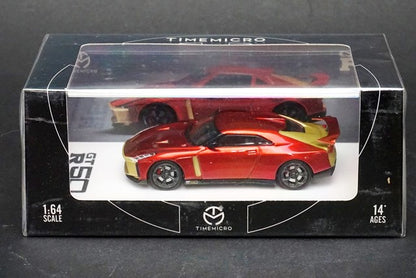 TM Time Micro 1:64 Nissan GTR R50 Metallic Red model car