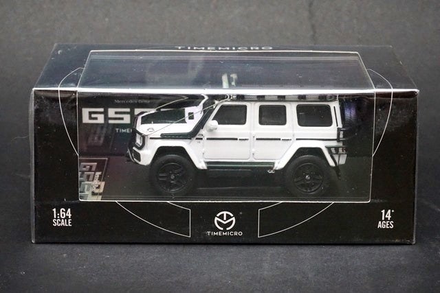 TM Time Micro 1:64 Mercedes Benz BRABUS G550 White model car