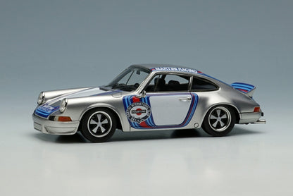 VM009R MakeUp VISION 1:43 Porsche 911 Carrera RS 2.7 1973 Silver/MARTINI