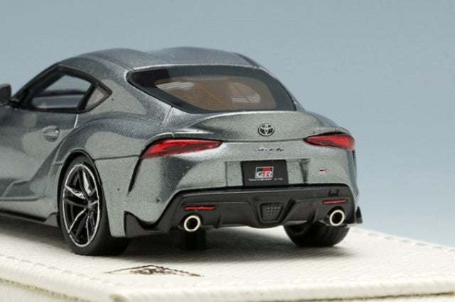 TM003D MakeUp Titan64 1:64 Toyota GR SUPRA RZ 2019 Japanese ver.Ice Gray Metallic