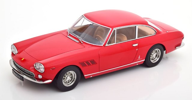 KKDC180424 KK Scale 1:18 Ferrari 330 GT 2+2 1964 Red with Beige Interior