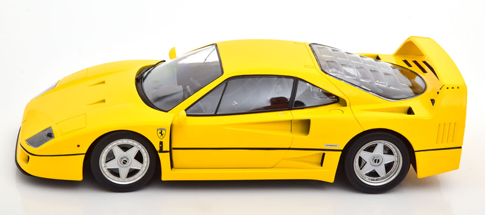 KKDC180692 KK scale 1:18 Ferrari F40 1987 Yellow