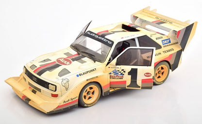 CMR190 CMR 1:18 Audi Sport Quattro S1 Winner Pikes Peak 1987 Dirt Look Version Roehrl