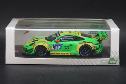 1:43 SPARK SG400 Porsche 911 GT3 R-Manthey Racing Nurburgring 24h Winner 2018 #912