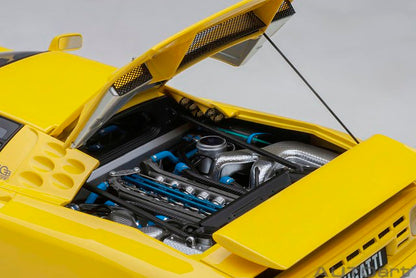 70918 AUTOart 1:18 Bugatti EB110 SS Yellow model car