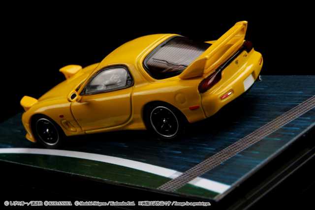 HJ643007AD Hobby JAPAN 1:64 RX-7 FD3S Project D Keisuke Takahashi Diorama Set