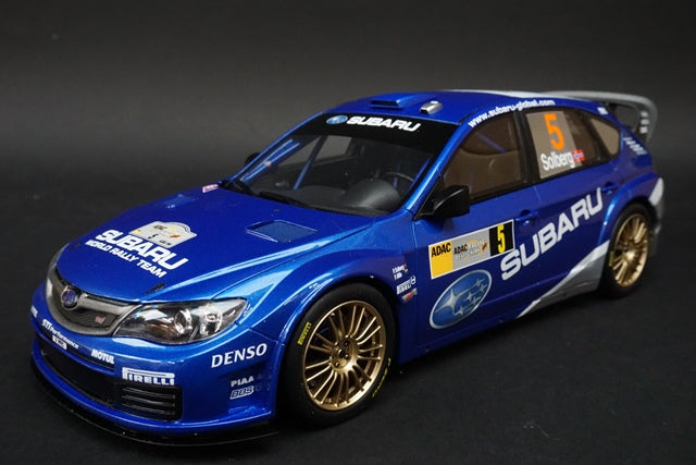 1:18 OttO mobile OTM365 Subaru Impreza WRC 2008 #3 Blue model car