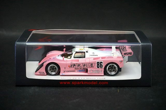 1:43 SPARK S4729 Nissan March 88S Le Mans 1988 #86 Italiya