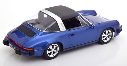 KKDC180681 KK Scale 1:18 Porsche 911 Carrera 3.0 Targa 1977 Blue Metallic