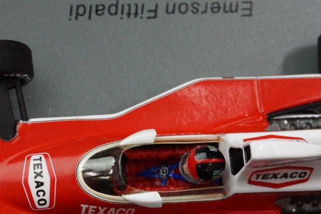 1:43 SPARK S5743 McLaren M23 #1 winner British GP 1975 Emerson Fittipaldi