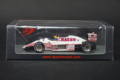 1:43 SPARK S7221 AGS JH22 Australian GP 1987 R.Moreno #14 model car