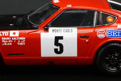 1:43 SPARK S6280 Datsan 240 Z Monte Carlo 1972 #5 model cars