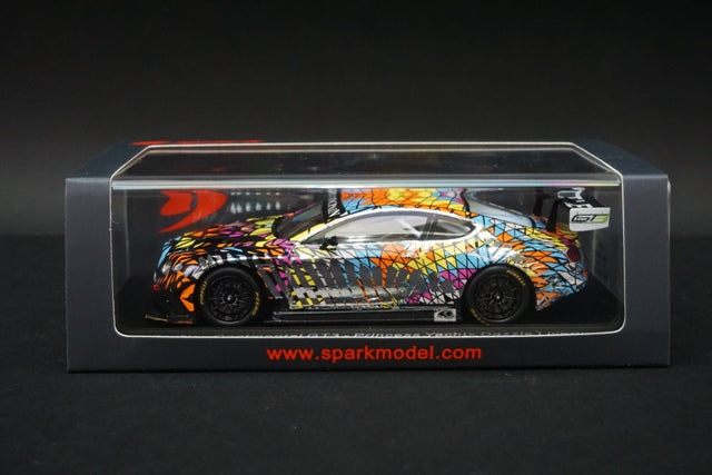 1:43 SPARK S7797 Bentley Continental GT3 Princess Yatchs Dazzle Livery model car