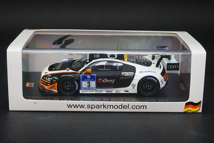 1:43 SPARK SG082 Audi R8 LMS ultra Nurburgring 24h 2013 #3 model car