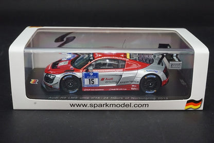 1:43 SPARK SG087 Audi R8 LMS ultra Nurburgring 24h 2013 #15 model car