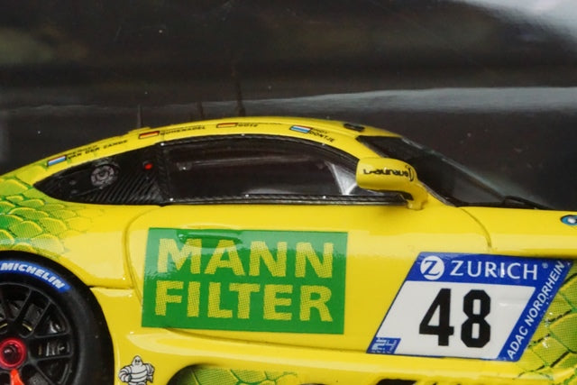 1:43 SPARK SG412 Mercedes AMG GT3 Team MANN-FILTER Nurburgring 24h 2018 #48