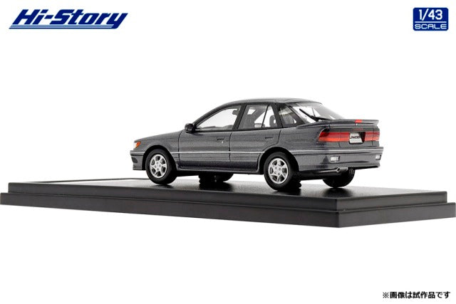 HS372GY Hi-story 1:43 Mitsubishi Lancer GSR 4WD 1988 Chateau Silver