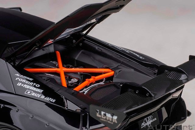 79244 AUTOart 1:18 Liberty Walk LB-WORKS Lamborghini Aventador Limited Edition Black LBWK