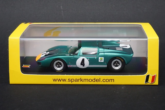 1:43 SPARK SB184 Ford GT40 SPA 1000km 1967 #4 model car