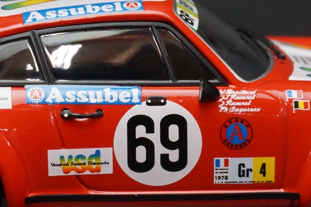 1:43 MINICHAMPS 400786469 Porsche 934 Le Mans 24h 1978 #69 model car