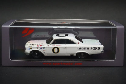 1:43 SPARK S3601 Ford Galaxy #0 Daytona 500 1963 model car