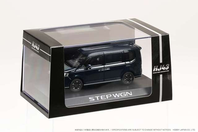 HJ432004BL Hobby JAPAN 1:43 Honda Step WGN e:HEV Spada Midnight Blue Beam Metallic