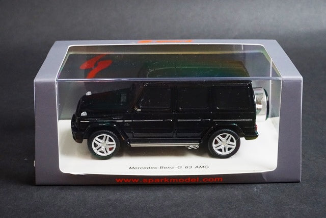 1:43 SPARK S1083 Mercedes Benz G 63 AMG Black model car