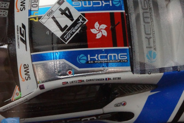 1:43 SPARK SB379 Porsche 911 GT3R KCMG SPA 24h 2020 #47 model car