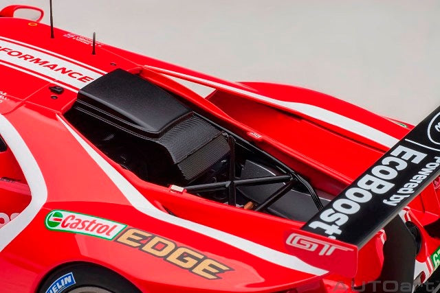 81911 AUTOart 1:18 Ford GT 2019 #67 Le Mans 24H LMGTE Pro Class Red / White