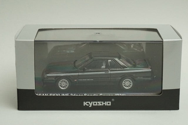 1:43 KYOSHO 03707NBK  Nissan Skyline 2000 GTS NISMO R31 Black