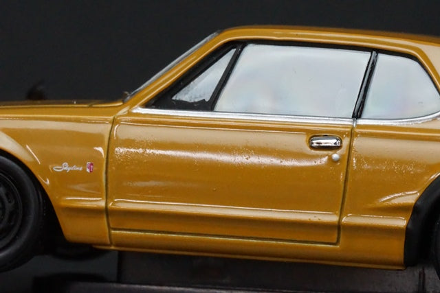 1:43 EBBRO 43583 Nissan Skyline GT-R KPGC10 1971 Brown model car