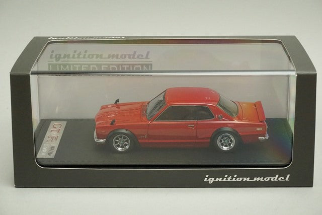 1:43 ignition model IG0222 Nissan Skyline 2000 GT-R KPGC10 Red