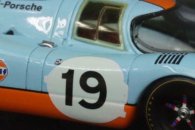 1:43 SPARK S0916 Porsche 917 Le Mans 1971 #19 GULF model car