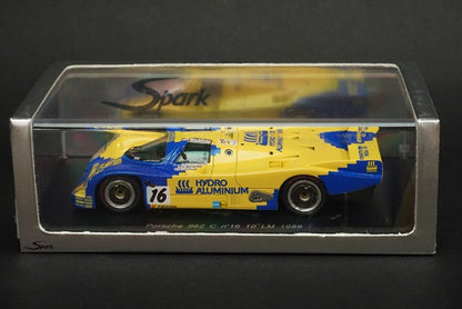 1:43 SPARK S0954 Porsche 962C 10th Le Mans 1989 #16 model car