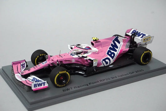 1:43 SPARK S6482 BWT Racing Point RP20 Italian GP R.Stroll 2020 #18