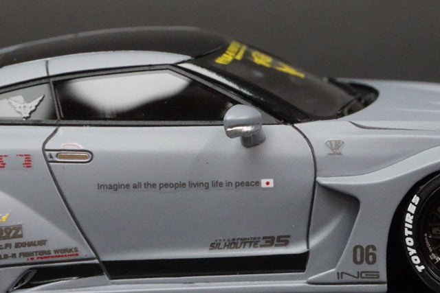 1:43 ignition model IG2546 LB Silhouette Works GT Nissan 35GT-RR Matte Gray