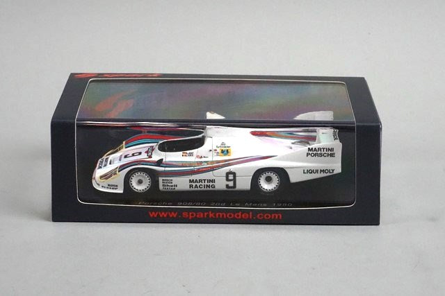 1:43 SPARK S5499 Porsche 908/80 2nd LM 1980 #9