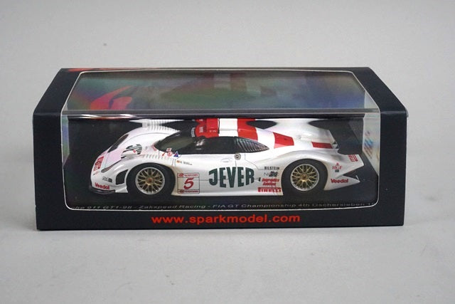 1:43 SPARK S5995 Porsche 911 GT1-98 #5 Zakspeed Racing FIA GT Championship 4th Oschersleben 1998