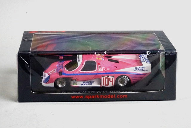 1:43 SPARK S8451 Rondeau M 379 C LM 1985 #104 M.Dubois-H.Striebig-N.Del