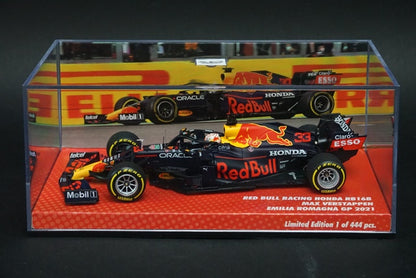 1:43 MINICHAMPS 413210133 Red Bull Racing Honda RB16B Emilia Romagna GP M.Verstappen 2021 #33