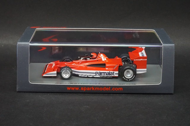 1:43 SPARK S7111 Brabham BT45C 2nd Argentina GP 1978 N.Lauda