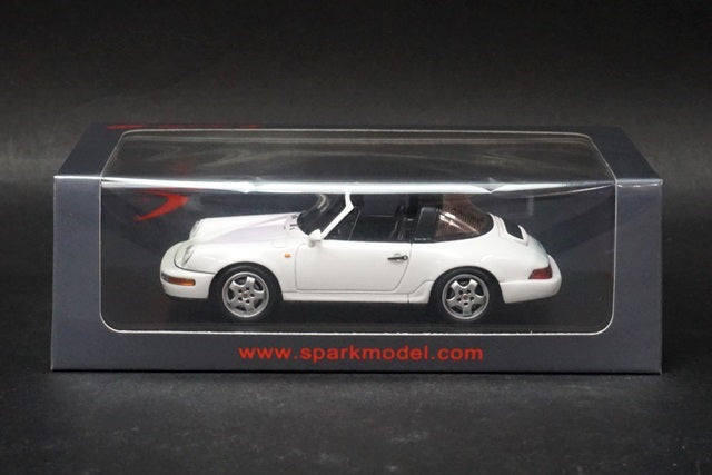 1:43 SPARK S4472 Porsche 964 Targa White