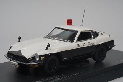 1:43 RAI'S H7437002 Nissan Fairlady Z 1970 Metropolitan Police Highway Patrol Car