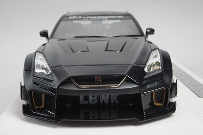 1:18 MakeUp EIDOLON EML022C LB-Silhouette WORKS GT 35GT-RR Black