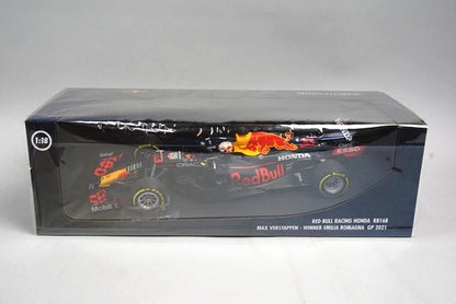 1:18 MINICHAMPS 110210133 Honda Red Bull Racing RB16B M.Verstappen Winner Emilia Romagna GP 2021