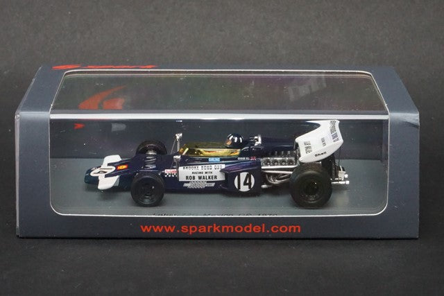 1:43 SPARK S4281 Lotus 72C Mexico GP 1970 G.Hill